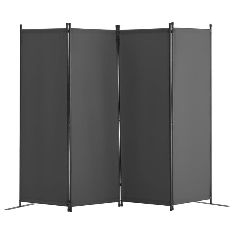 VEVOR Cloison de séparation en Tissu, séparateur de pièce Pliable à 4 Panneaux, paravent de confidentialité intérieur pour Burea