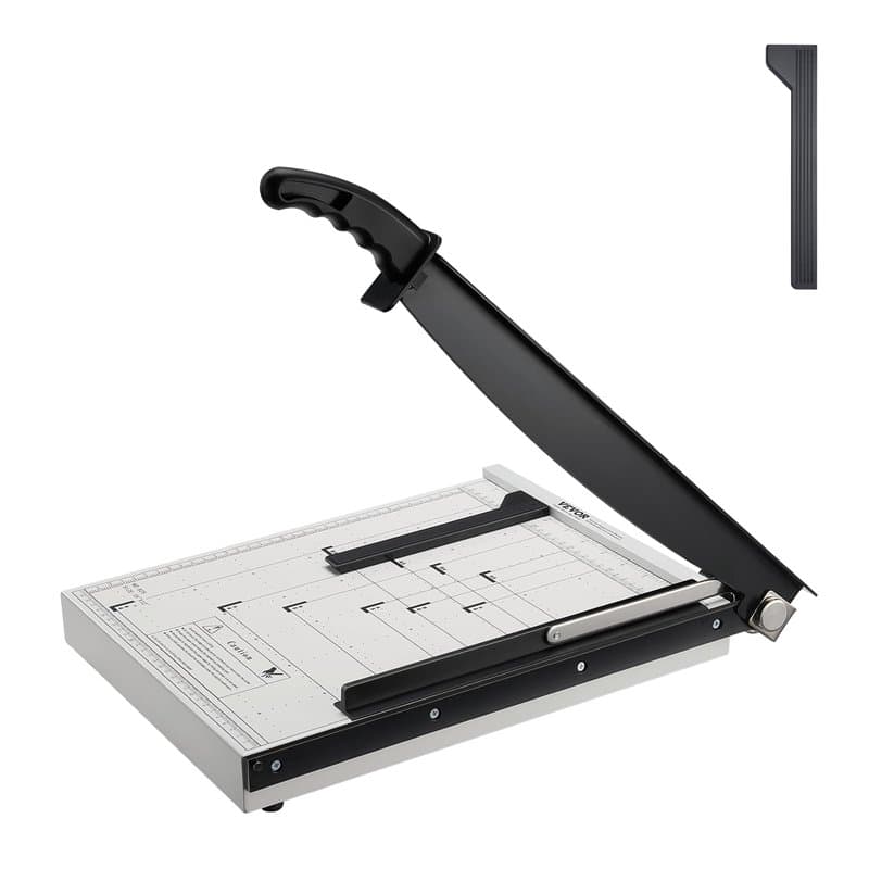 VEVOR Massicot A3 Coupe Papier Capacité 16 Feuilles à la Fois Guillotine Papier Largeur de Coupe 38,1 cm Massicot Cisaille avec