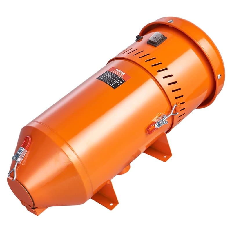 VEVOR Système de collecte de poussière, 1450 W, collecteur de poussière, avec capacité de 1,8 gallons, dépoussiéreur récupérateu