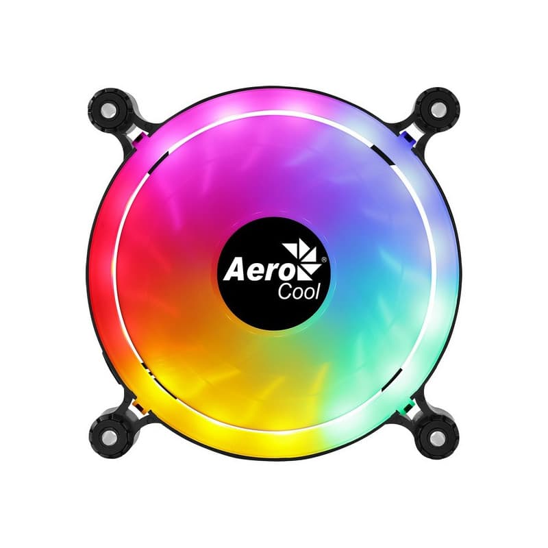 Ventillateur de cabine Aerocool Spectro 12 FRGB 1000rpm (Ø 12 cm) RGB Ø 12 cm