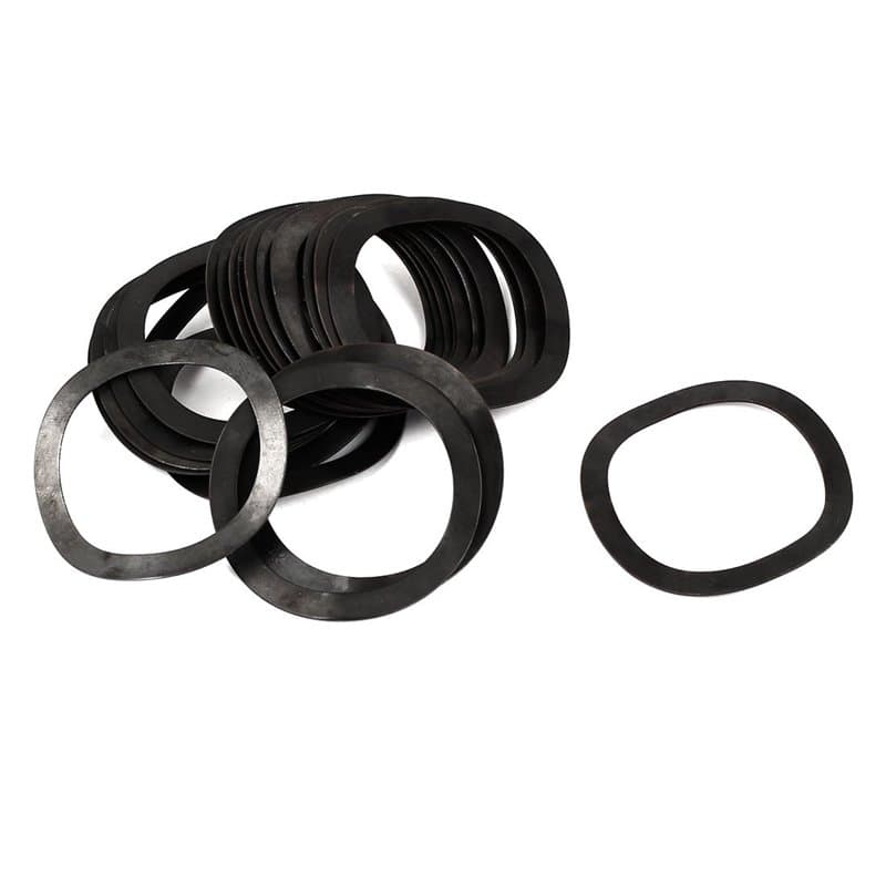 sourcing map Rondelle Ondulée ressort métal 30mm x 39mm x 0,5 mm 20pcs