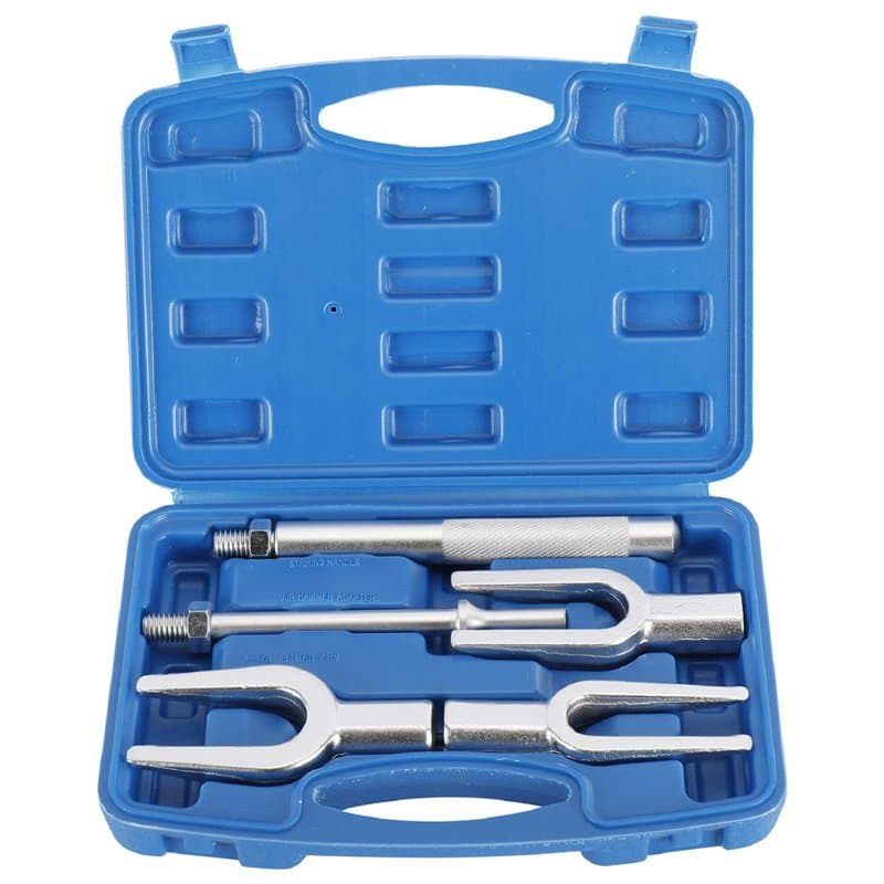 FreeTec 5 pièces Kit de Fourche d'extraction de Joint à rotule, Séparateur de Joint à rotule, Extracteur de tête de Tige de Liai