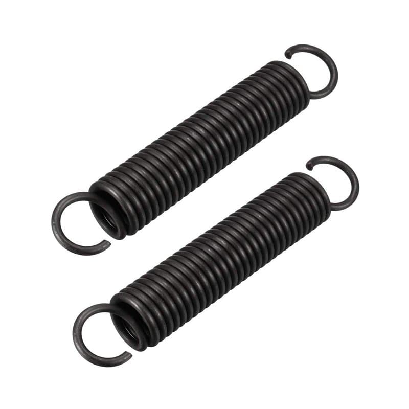 sourcing map Ressort de Traction Ressort de Tension Ressorts d'Extension 2.5mm Fil Dia, 18mm OD, 110mm Libre Longueur Ressort Ac