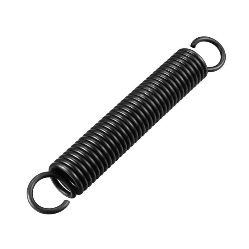 sourcing map Ressort de Traction Ressort de Tension Ressorts d'Extension 2.5mm Fil Dia, 18mm OD, 125mm Libre Longueur Ressort Ac