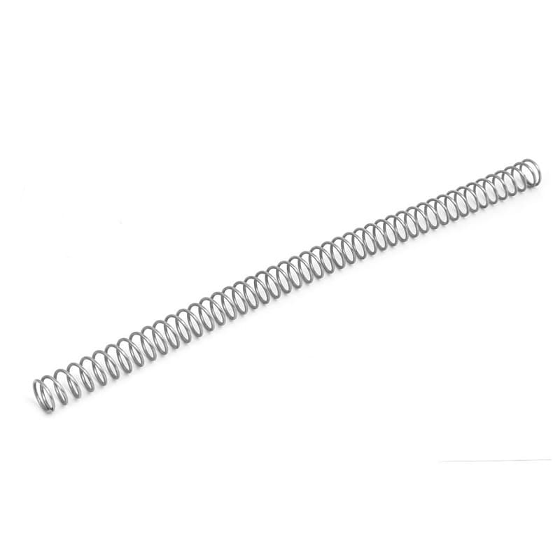 sourcing map Ressort de Compression 1.5mmx16mmx305mm 304 Acier Inoxydable Argenté