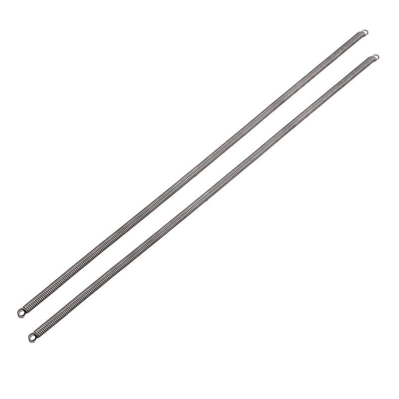 sourcing map Ressort de Traction Ressort de Tension Ressorts d'Extension 1mm Fil Dia, 6mm OD, 300mm Libre Longueur Ressort Acier