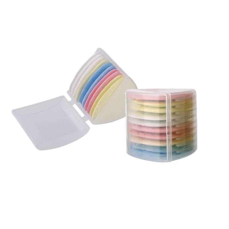 XINGSUI 10 Pièces de Craie de Couture Triangle de 4 Couleurs, Craie de Marquage de Tissu, Pour la Couture, Marquage de Tissu de
