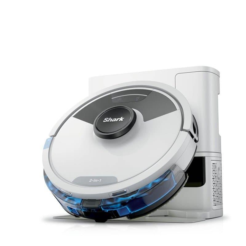 Shark Matrix Plus 2-en-1 Robot aspirateur-Balai à vidage Automatique avec cartographie LiDAR & Nettoyage Coins, pour Moquette, s