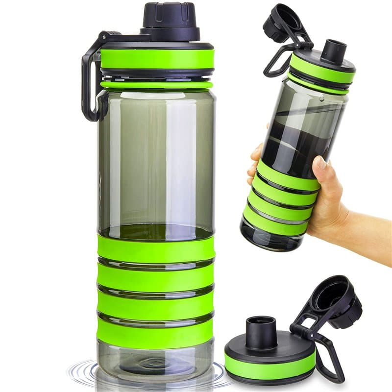 Lubibi Bouteille d'eau, Gourde Sport 750ml sans BPA, étanche, pour enfants, adultes, école, salle de sport, cyclisme,en Plein ai
