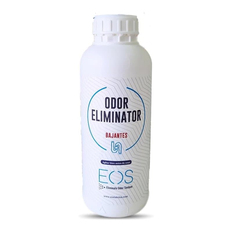 EOS - 1 litre Fluide de canalisation, Elimination des odeurs des tuyaux de descente, des tuyaux et des égouts Il agit comme un d