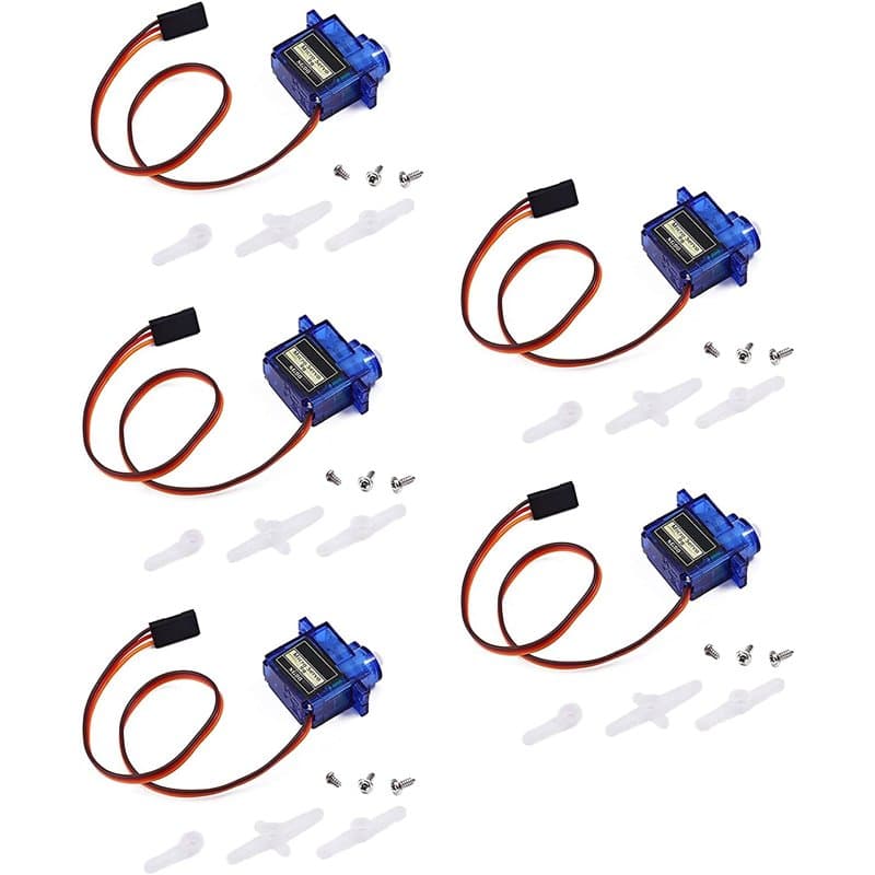 YUNIQUE GREEN-CLEAN-POWER - Micro Servomoteur 9G pour Hélicoptère RC, Avion, Bateau et Robot | Contrôle Précis | Compatible avec