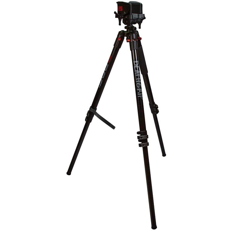 BOG DeathGrip Trépied en Aluminium avec Cadre en Aluminium Durable, léger, Design Stable, Niveau à Bulle, Pieds réglables, Suppo