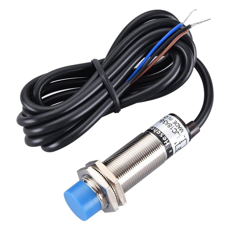 Heschen M18 Capacitif Capteur De Proximité Commutateur, Type de non-bouclier, LJC18A3-B-Z/BY, Détecteur 1-10mm, 10-30VDC 200mA,