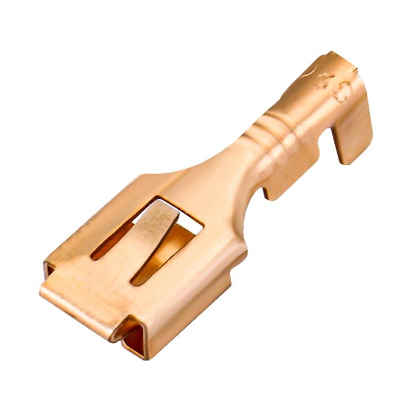 Heschen Pelle femelle à sertir rapide sertissage cosses 6,3 mm connecteur non isolé 100 pièces