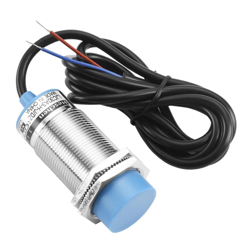 Heschen M30 Capacitif Capteur De Proximité Commutateur, Type de non-bouclier, LJC30A3-H-J/DZ, Détecteur 1-15mm, 90-250VAC 400mA,