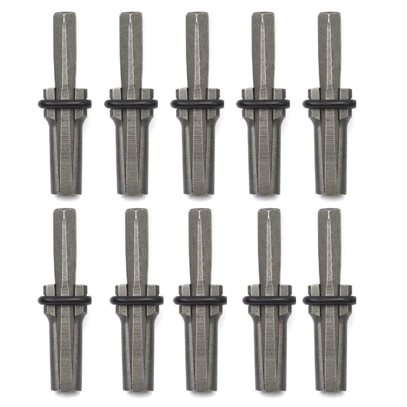 szlsl88 Lot de 10 séparateurs manuels, 16 mm 5/8" Coin de séparation de Pierre pour béton, Roche, Granit, marbre, béton, Gneiss,