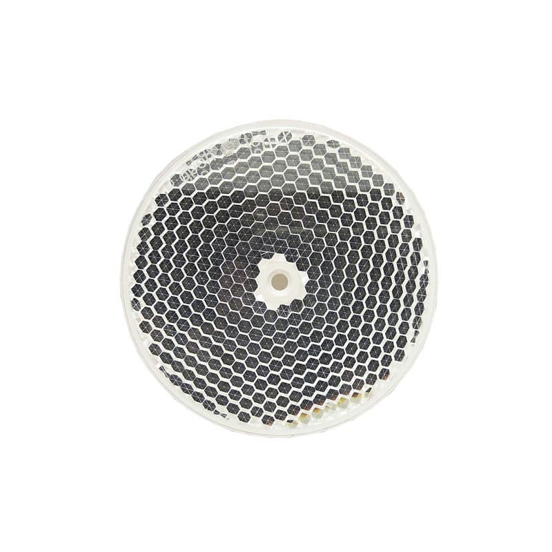 Miroir réflecteur catadioptrique pour cellule photoélectrique 85 mm rond