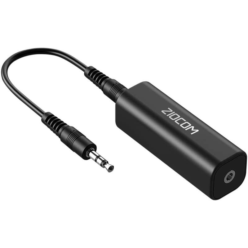 ZIOCOM Ground Loop Noise Isolator, Isolateur de Bruit de Boucle de Terre pour Voiture Audio/Système stéréo Domestique avec câble