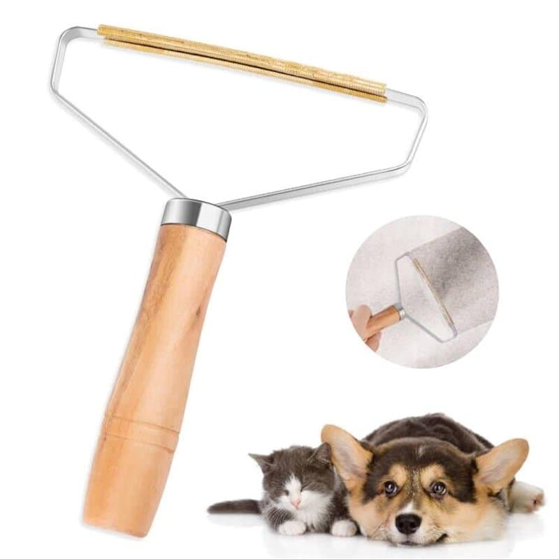 Rasoir Anti Bouloche Manuel, Brosse Anti Poils Chien Chat Animaux,Nettoyeur de Peluche,Coupe Bouloche,Bouloche Appareil,Nettoyeu