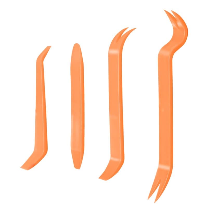MumdoYAL Kit d'outils de démontage pour réparation Automobile - Ensemble de 4 pièces, leviers en Plastique pour Le Retrait et la