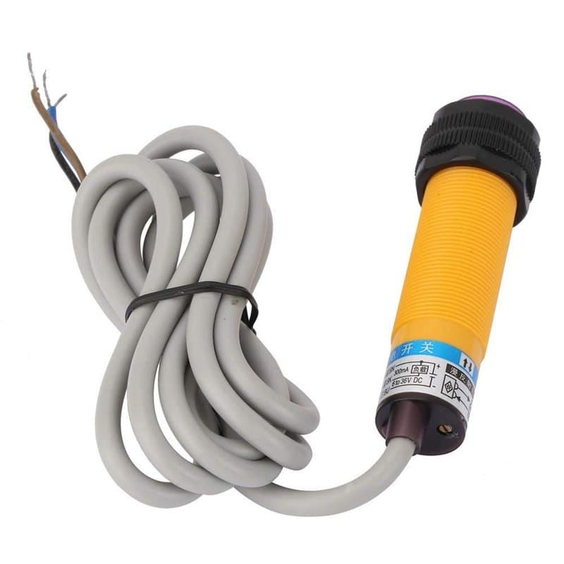 Capteur de proximité photoélectrique, distance de 10-30cm NPN NO Commutateur pour capteur de proximité à réflexion diffuse norma