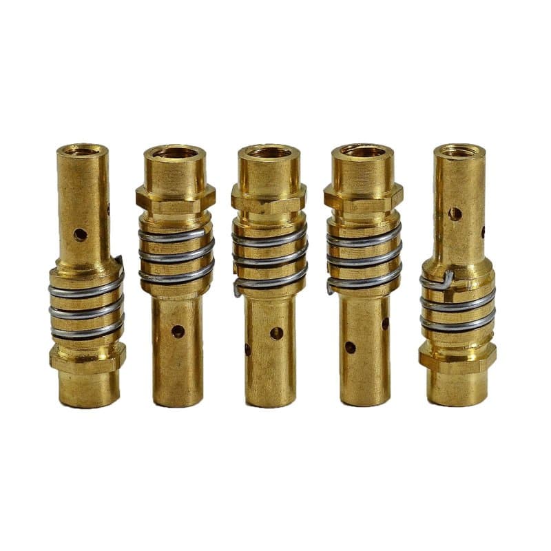 RIVERWELD Porte-Électrodes MIG/MAG 002.0078 - Support Contact Tips avec Buse Diffuseur pour Torche de soudure 15AK MB15 CO₂ 5 pi