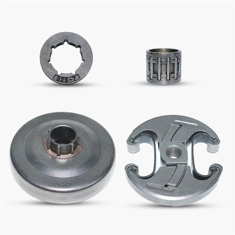 Haishine .325"-7T Tambour d'embrayage Embrayage Assy Pignon Jante Roulement à aiguilles kit pour Husqvarna 340 345 346XP 350 351