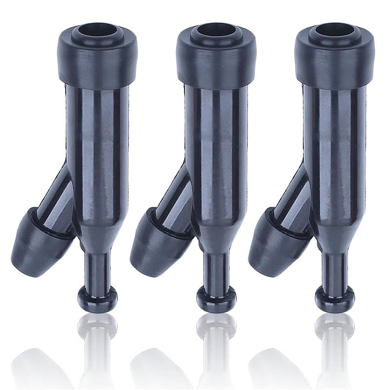 Lot de 3 Capuchons de Bougie d'allumage pour Honda GX160 GX390 GX120 GX240 GX270 GX340, Adefol Soufflet de Bougie d'allumage Rés