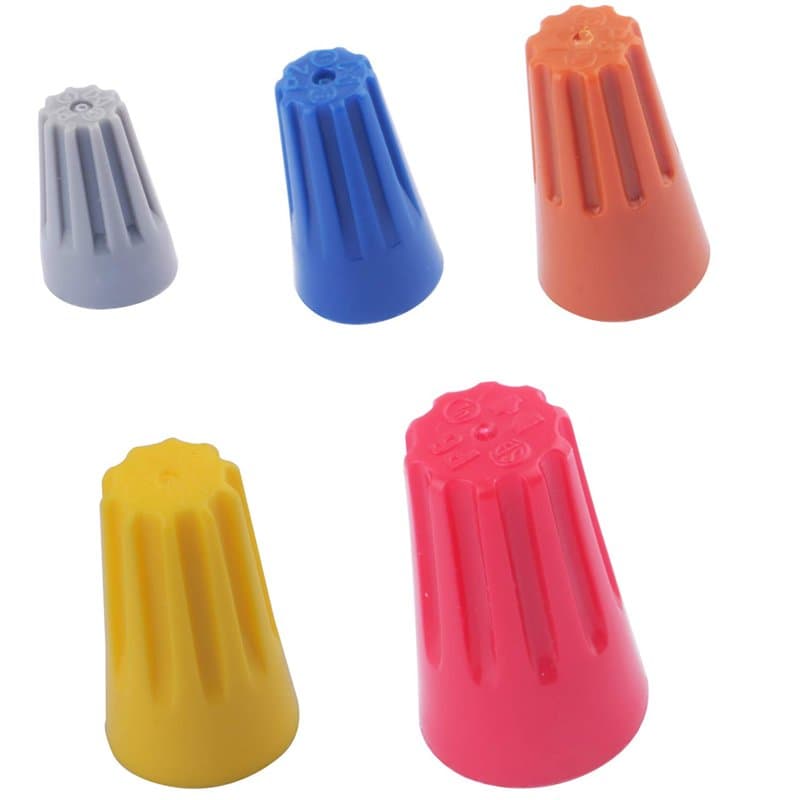 CESFONJER 158 PCS Bornes de Connexion, Automatique Rapide Connecteur de Fil de Câble Vis de Connexion de câble électrique, Capuc
