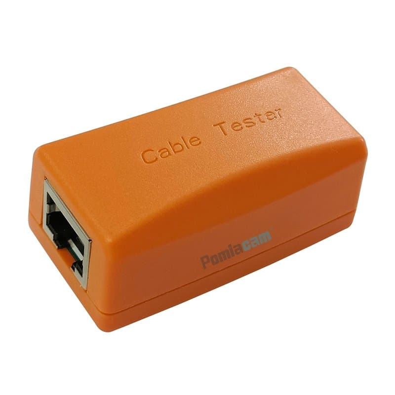 Boîte de test de câble réseau Testeur CCTV câble réseau à connecteur de ligne CCTV testeur de câble réseau détection d'accessoir