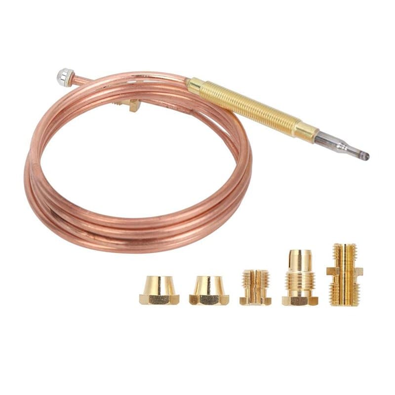 Thermocouples, cuisinière à gaz Kit de remplacement universel pour foyer à thermocouple Adaptateurs pour cuisinière à induction,