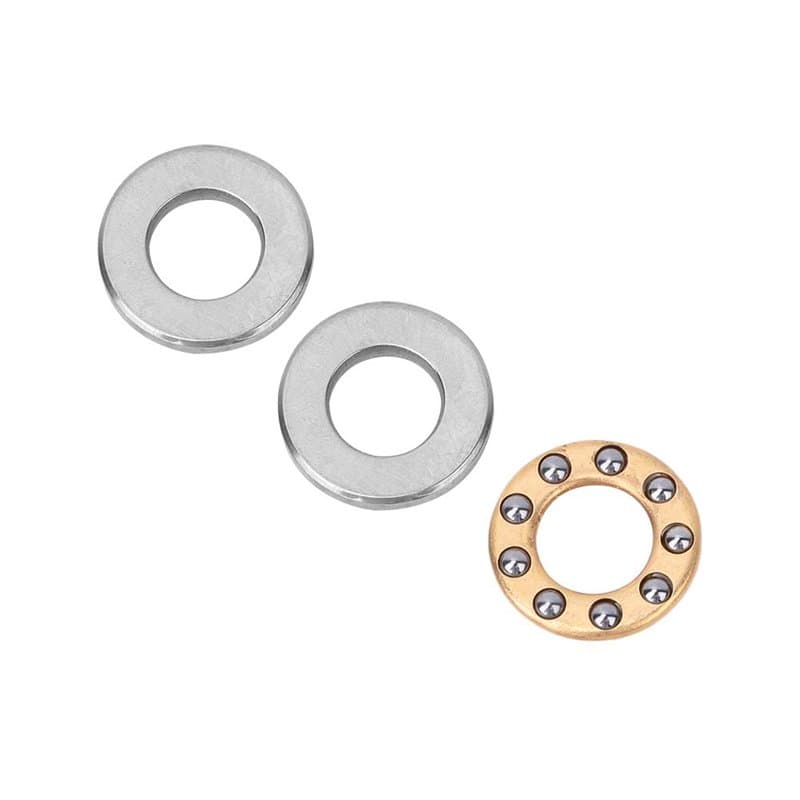 10pcs butée à roulement à Billes en Acier Miniature de Haute précision roulements à Plat en Acier Plat Ensemble roulement à Bill
