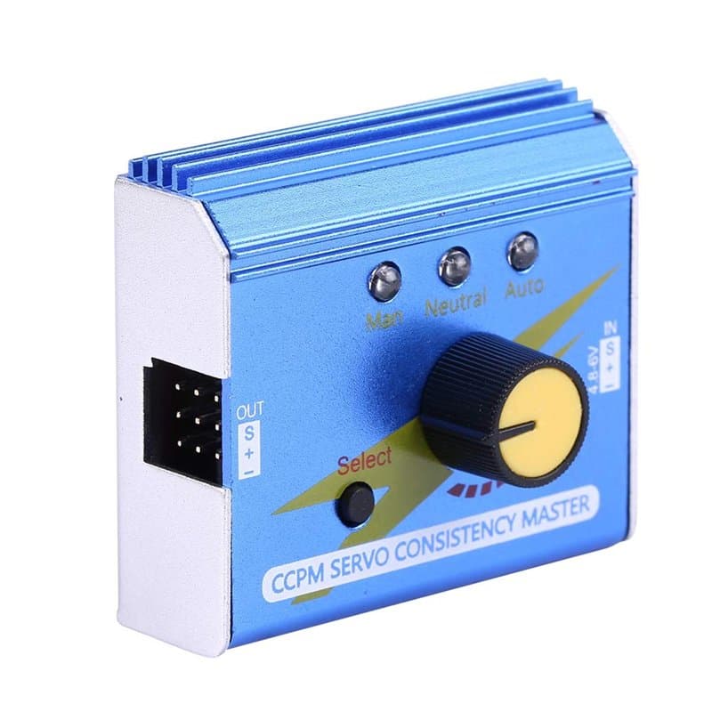 Testeur de servomoteur de Moteur RC CCPM - Testeur de cohérence de Moteur ESC - pour Avion RC Voiture, Bateau - Accessoire de pi