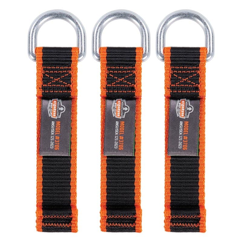Ergodyne Squids 3706 Lot de 3 fixations d'attache pour outils à main, poids nominal de 2,3 kg
