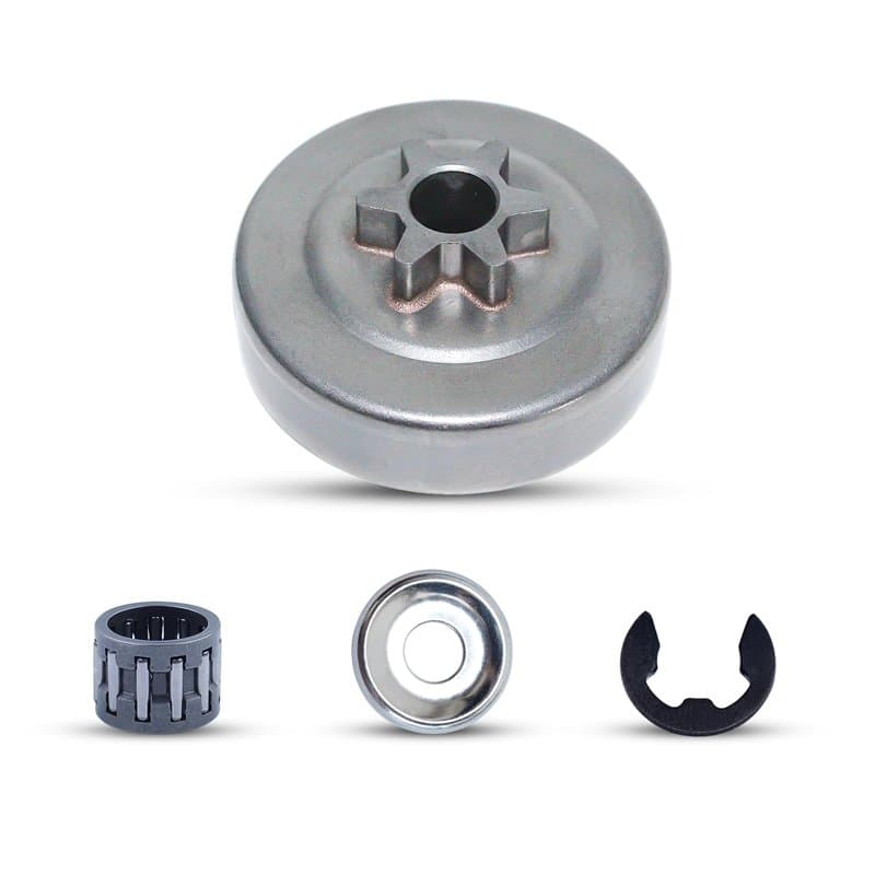 Haishine Pignon de Tambour d'Embrayage 3/8" 6 Dents pour Stihl MS170 MS181 018 017 MS180 MS250 MS210 Tronçonneuse Remplacer OEM#