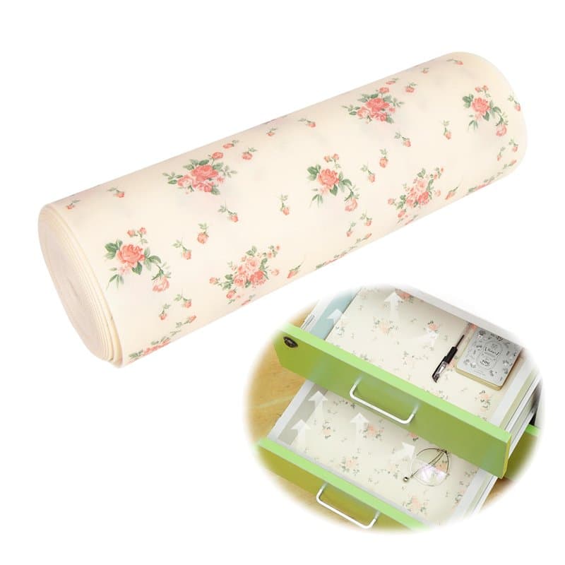 Tapis Fond de Tiroir Cuisine Antidérapant - Tapis Non-adhésif en Plastique Eva pour Frigo et Placard, Revêtements des Tiroirs ét