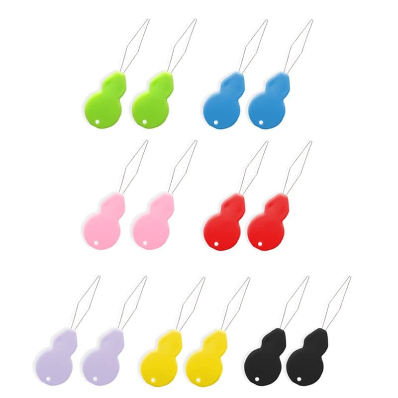 TingDongWei 14 Pcs Enfile Aiguille, Enfile-Aiguille en Plastique, Pas Facilement déformable Fil Enfile-Aiguille à Coudre pour Co