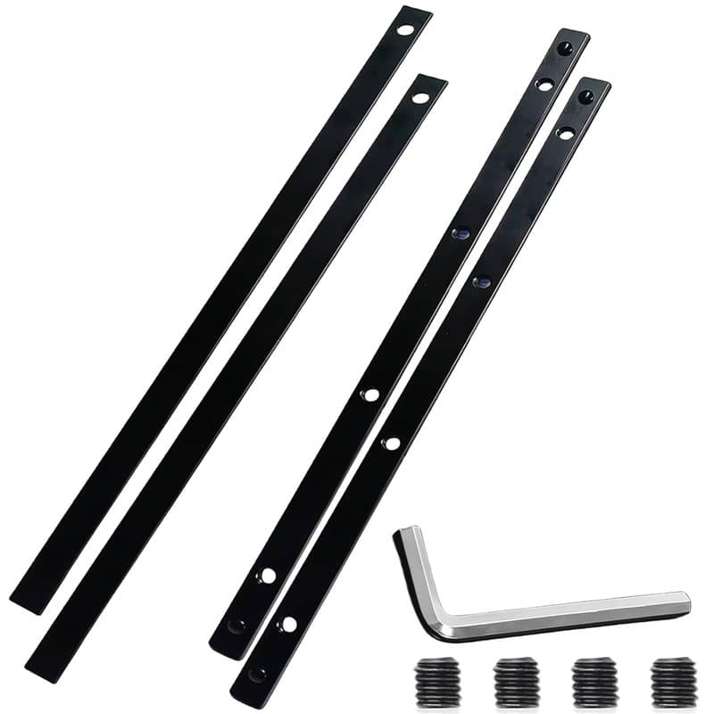 Kit de Connecteur de Rail de Guidage pour Makita,TOATELU4 pièces Deux épais et deux fins connecteur de rail de guidag, Accessoir