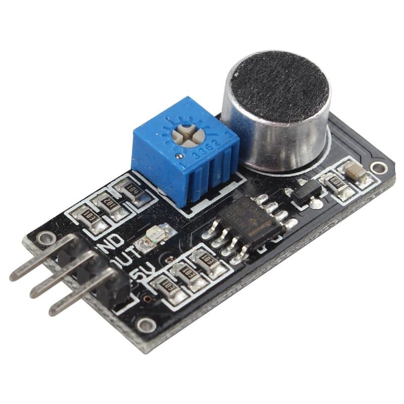 HALJIA LM393 Module de Capture et détection de Son, Microphone Compatible avec Arduino