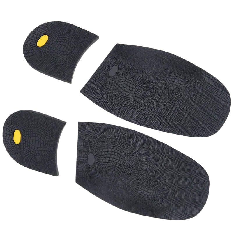 OTOTEC Paire Remplacement Semelle de Chaussure en Caoutchouc Anti-dérapant Talons Tampons Grip Réparation Kit Hommes Femmes