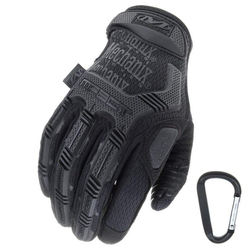 Mechanix Wear + RT Outdoor Gants insérables perméable à l'air et résistant à l'abrasion avec Un Mousqueton d' engrenage Petit No