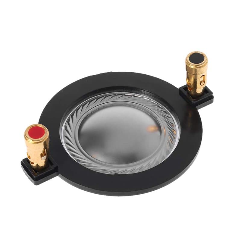 SimpleLife Haut-Parleur Audio 34 mm Film Titane/Membrane tonale Remplacement de la Bobine vocale élevée Remplacement de la Bobin