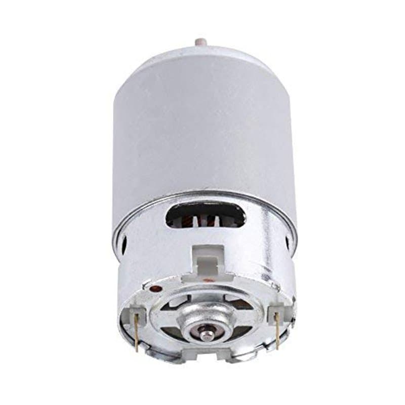 Moteur électrique Rs550, Micro Moteur CC,Moteur À Engrenages Électriques 12-24 V 22000 tr/min Pour Diverses Perceuses électrique