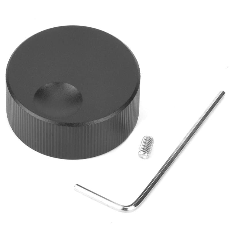 Bouton de contrôle de volume 32x13MM, bouton de potentiomètre 6MM adapté au bouton de guitare audio de contrôle de Volume