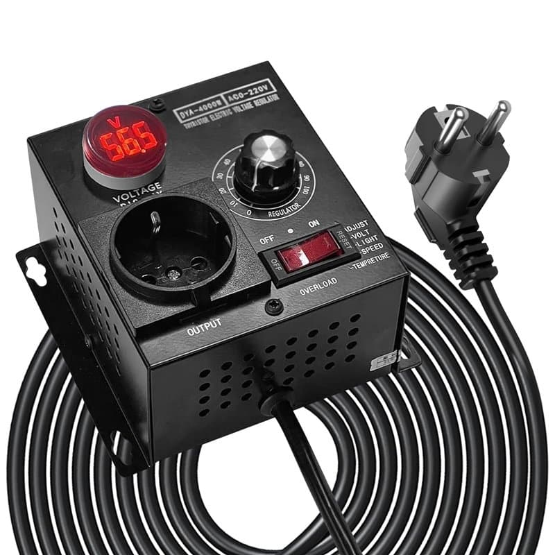 Régulateur De Tension, AC 220 V 4000w Variateur De Vitesse Pour Moteur, SCR Régulateur De Tension, Régulateur De Puissance SCR D