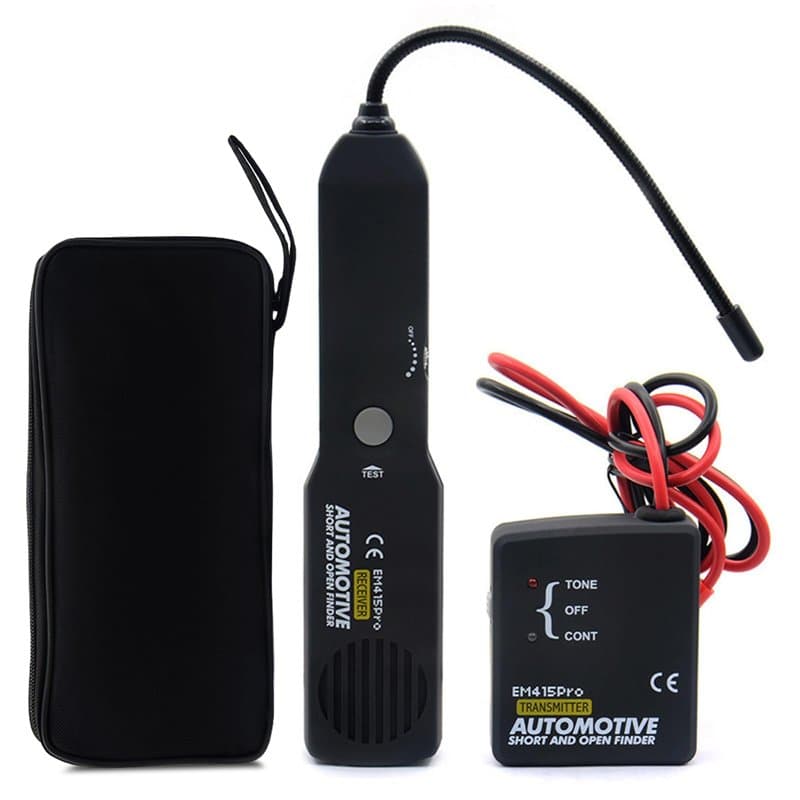 Testeur De Rupture De Fil De Voiture, Traceur De Cable Electrique Em415pro Dc 6-42 V, Traceur Cable, Detecteur Coupure Fil Robot