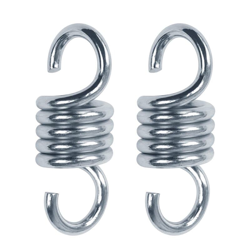 HOMPER 2 pièces Crochets de Suspension 317,5 Kilogram Poids Ressort de Hamac Supporté Chaise à Ressort pour Chaises de Porche Ba