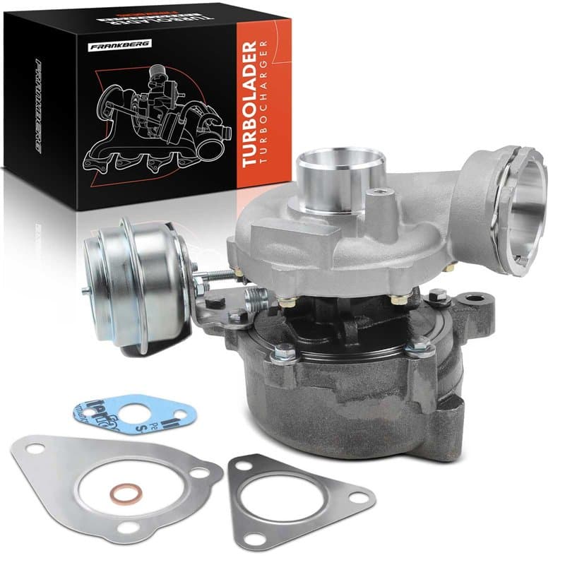 Frankberg 1x Turbocompresseur d'échappement Compatible avec A4 8E2 B6 A6 4B2 C5 Superb I 3U4 Pas.sat 3B3 A4 Avant 8ED B7 A6 Avan