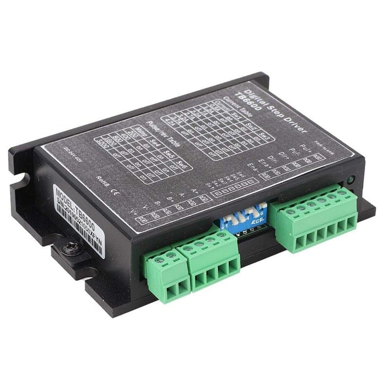 Moteur pilote, TB6600 DC24-40V 1.0~4.2A / Phase NEMA 17/23 Contrôleur de moteur pas à pas à 2 phases/bipolaire pour la gravure,