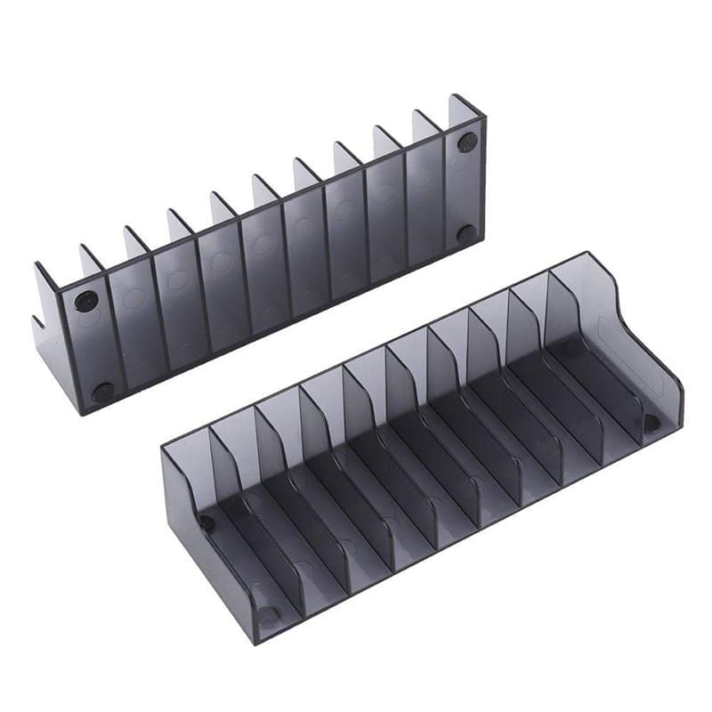ASHATA 2 pièces CD porte-cartes de jeu support de stockage support d'organisation support compatible pour PS4/pour SLIM/pour PRO